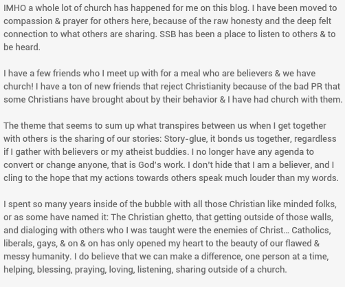 JAS -church redefined