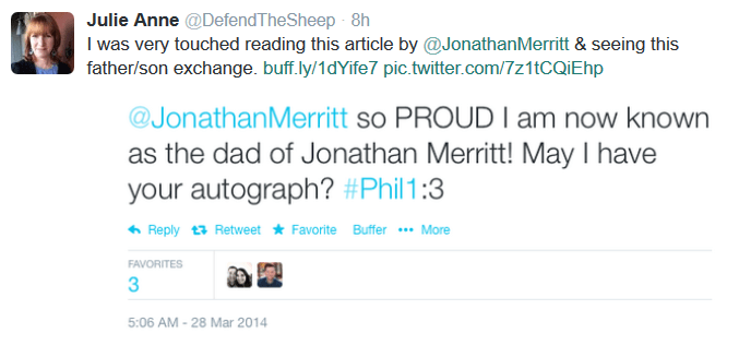 Julie Anne Smith pro-homosexul Christian tweet