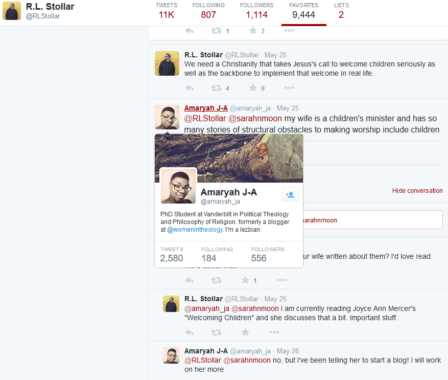 RL Stollar -fav lesbian pastor and wife