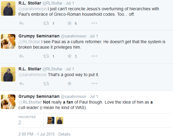 RL Stollar -Paul the cult leader